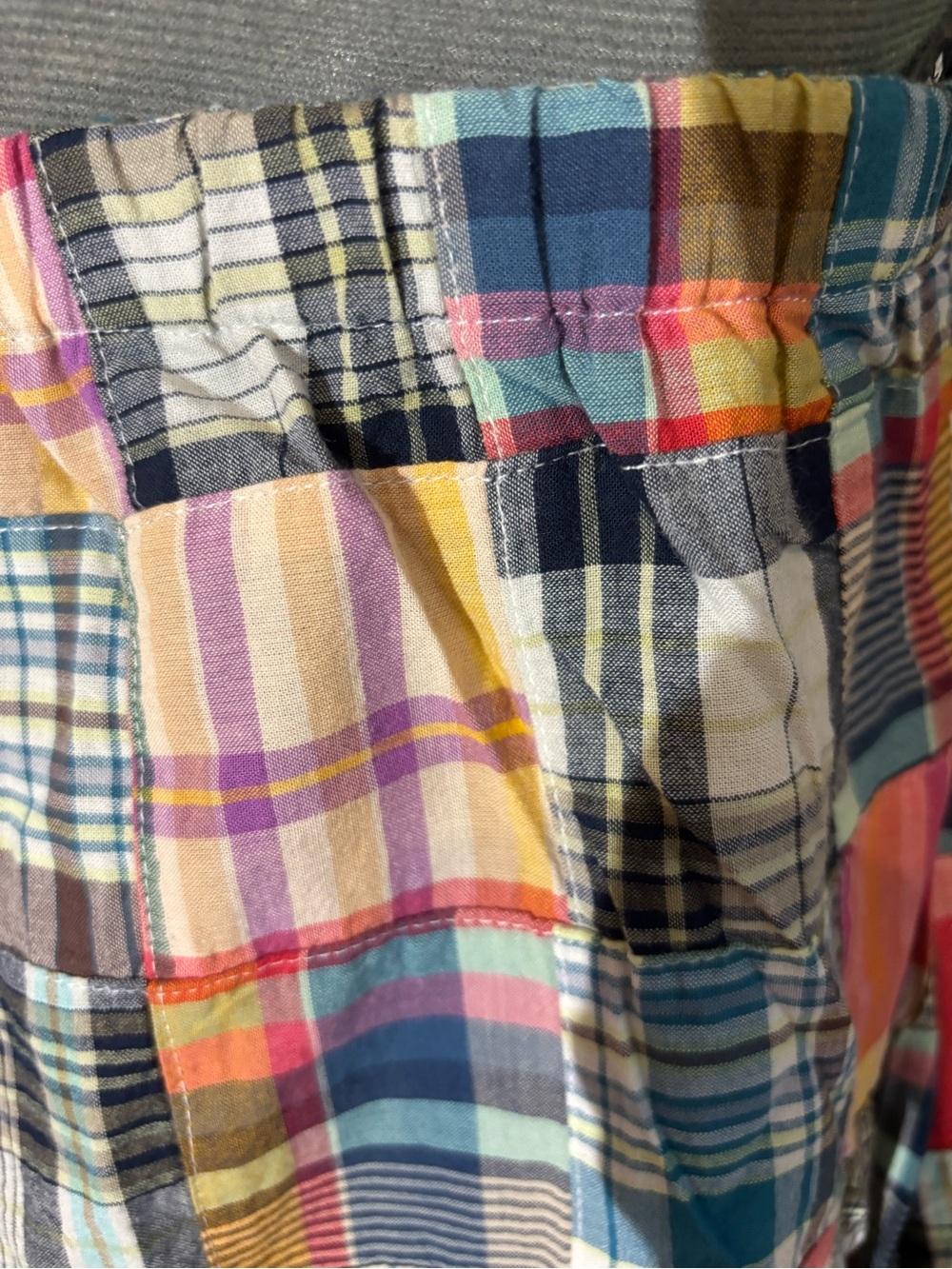 Tuckernuck Heritage Madras Jagger Maxi Dress Patchwork Halter NWT - Picture 6 of 13